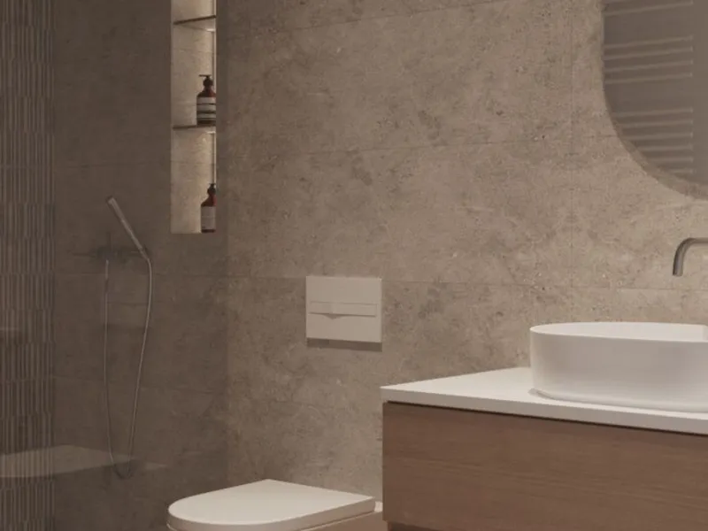 Elegant Designer Apartment with Renovation Project in Barcelona’s Upper Area