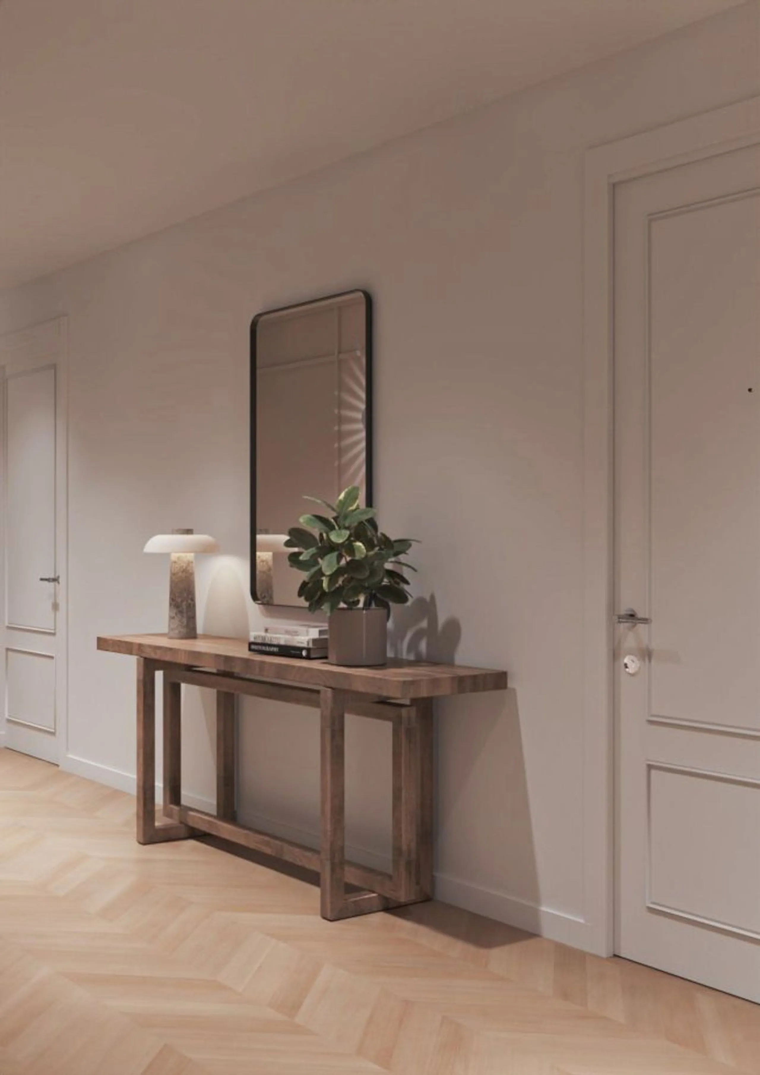 Elegant Designer Apartment with Renovation Project in Barcelona’s Upper Area