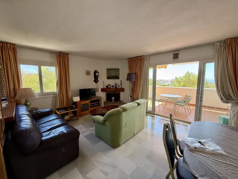 Apartment - Penthouse в продаже в Mijas, Málaga. В доме 2 спален и 2 ванных комнат. Площадь дома 89 м²