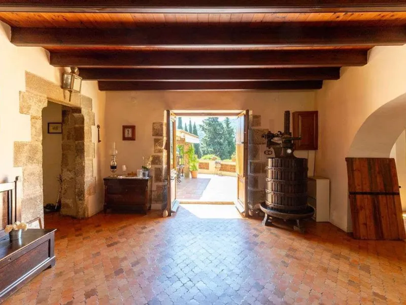 Rehabilitated Catalan Masia with Privacy and Multiple Buildings in the Province of Barcelona