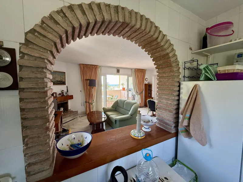Apartment - Penthouse в продаже в Mijas, Málaga. В доме 2 спален и 2 ванных комнат. Площадь дома 89 м²