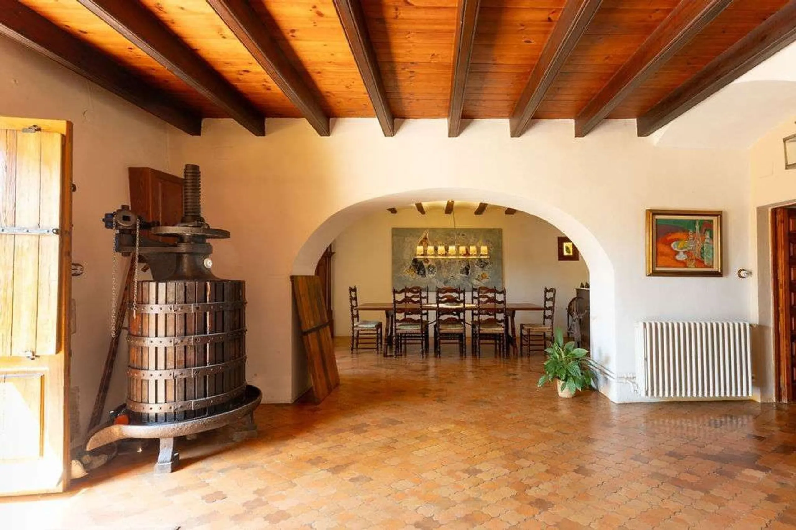Rehabilitated Catalan Masia with Privacy and Multiple Buildings in the Province of Barcelona
