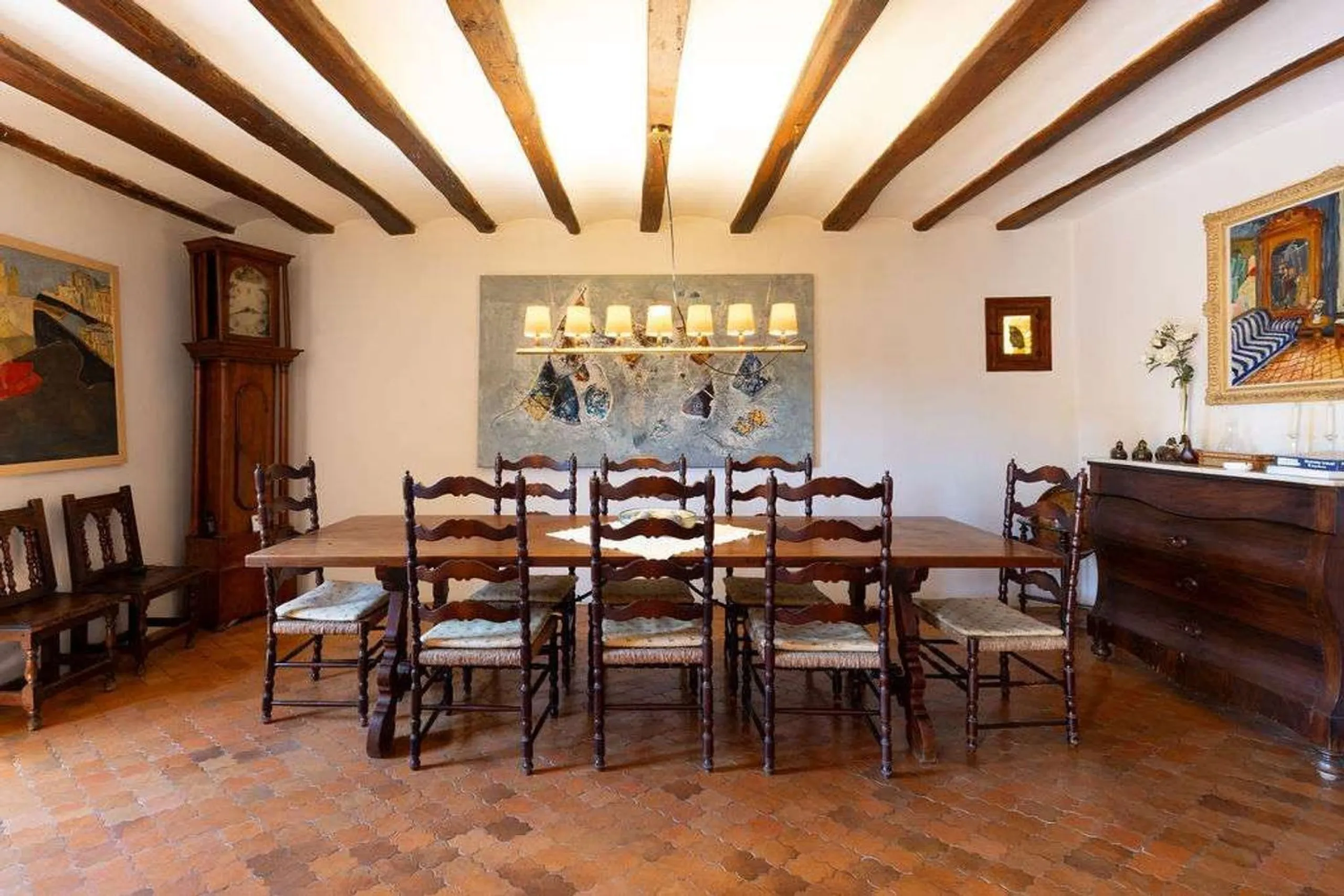 Rehabilitated Catalan Masia with Privacy and Multiple Buildings in the Province of Barcelona