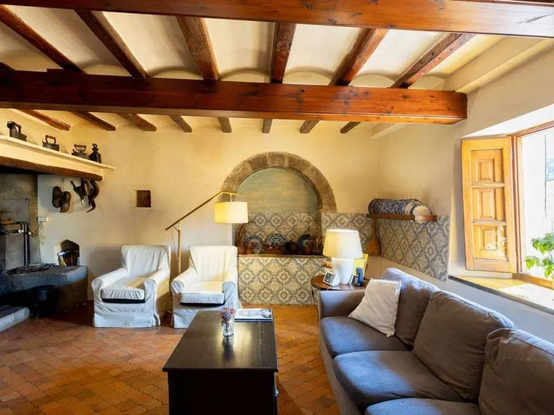 Rehabilitated Catalan Masia with Privacy and Multiple Buildings in the Province of Barcelona