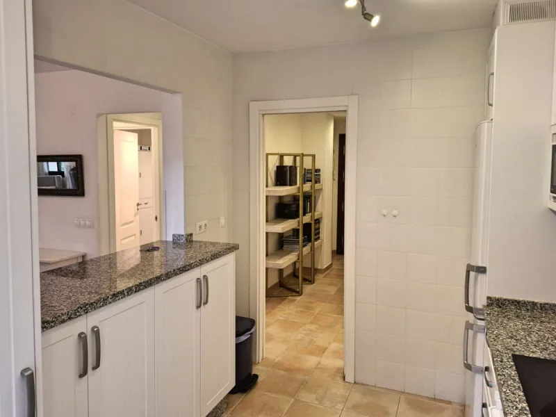 Great opportunity within the most famous complex in Fuengirola, Puebla Lucia. This two bedroom, two bathroom apartment is in perfect condition and sold fully furnished. The apartment is spacious and very sunny and has a lovely terrace. The community is ga
