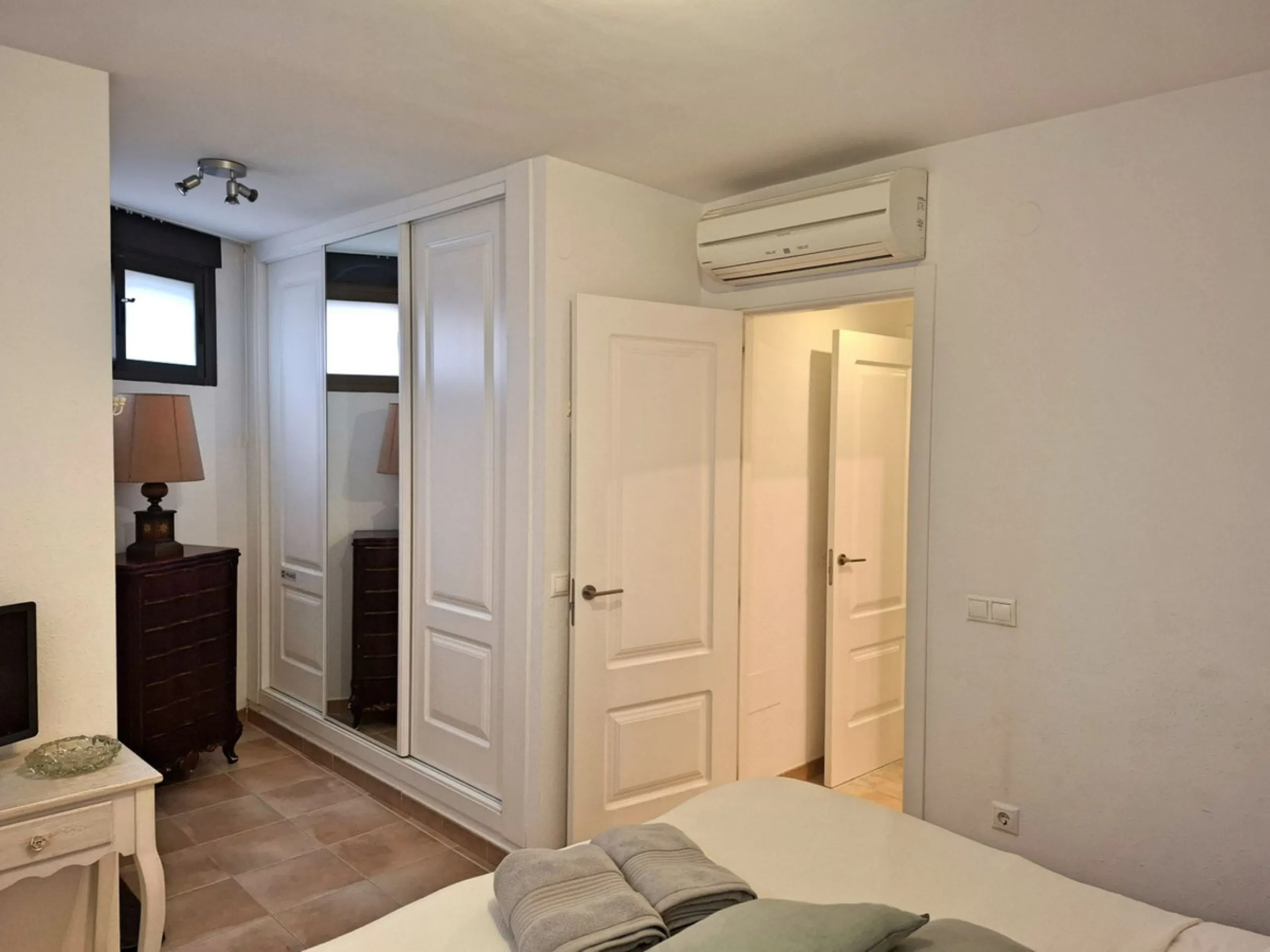 Great opportunity within the most famous complex in Fuengirola, Puebla Lucia. This two bedroom, two bathroom apartment is in perfect condition and sold fully furnished. The apartment is spacious and very sunny and has a lovely terrace. The community is ga