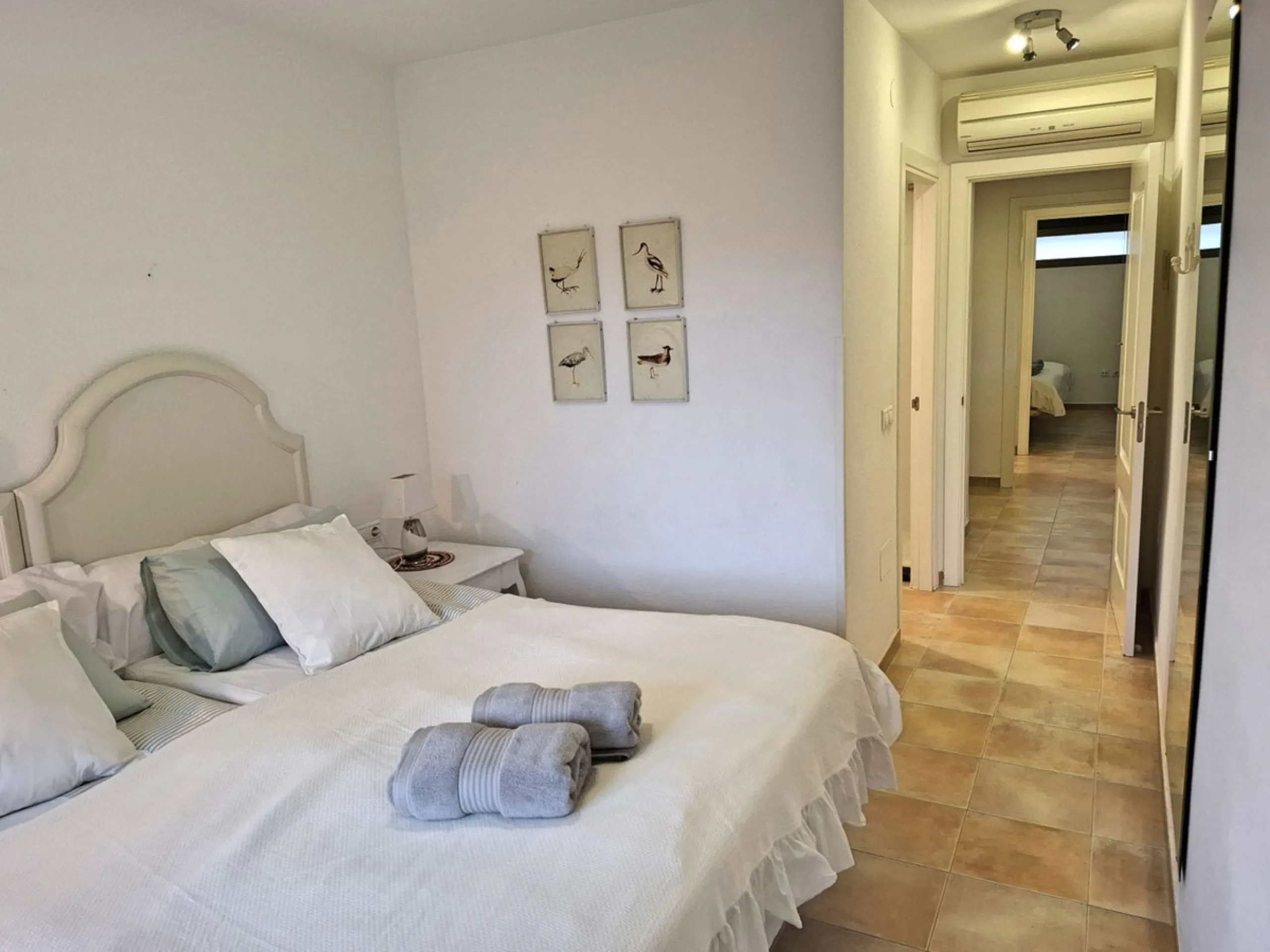 Great opportunity within the most famous complex in Fuengirola, Puebla Lucia. This two bedroom, two bathroom apartment is in perfect condition and sold fully furnished. The apartment is spacious and very sunny and has a lovely terrace. The community is ga