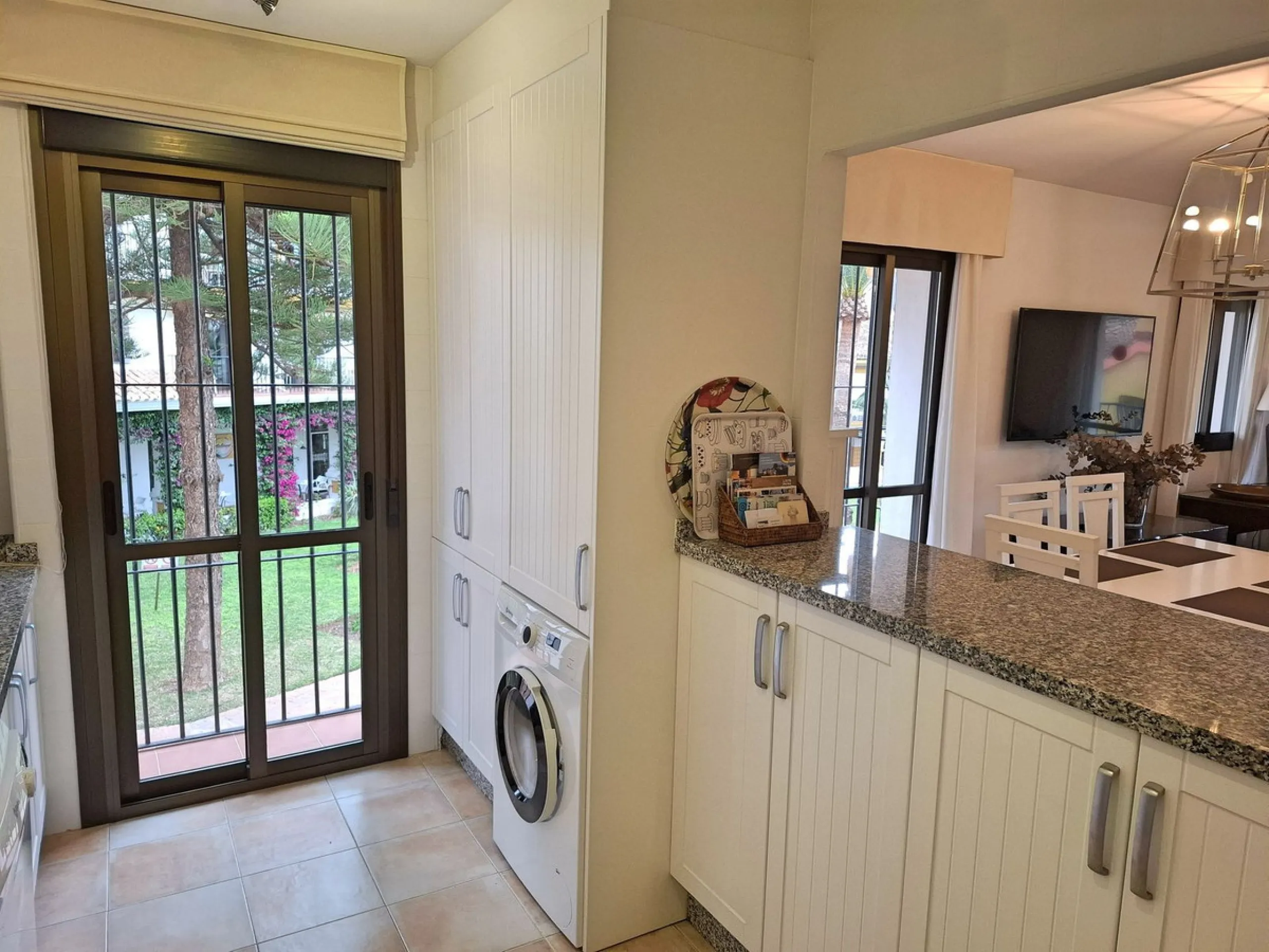Great opportunity within the most famous complex in Fuengirola, Puebla Lucia. This two bedroom, two bathroom apartment is in perfect condition and sold fully furnished. The apartment is spacious and very sunny and has a lovely terrace. The community is ga