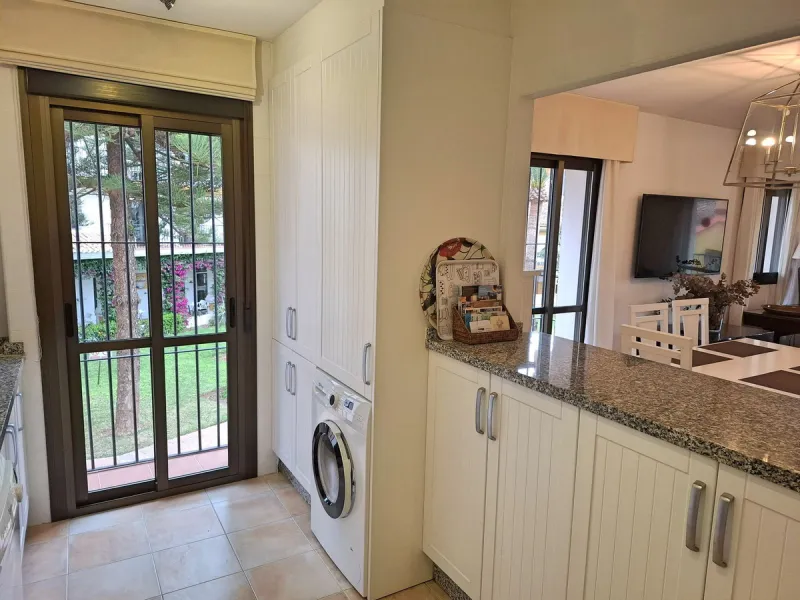 Great opportunity within the most famous complex in Fuengirola, Puebla Lucia. This two bedroom, two bathroom apartment is in perfect condition and sold fully furnished. The apartment is spacious and very sunny and has a lovely terrace. The community is ga