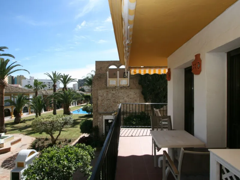 Great opportunity within the most famous complex in Fuengirola, Puebla Lucia. This two bedroom, two bathroom apartment is in perfect condition and sold fully furnished. The apartment is spacious and very sunny and has a lovely terrace. The community is ga