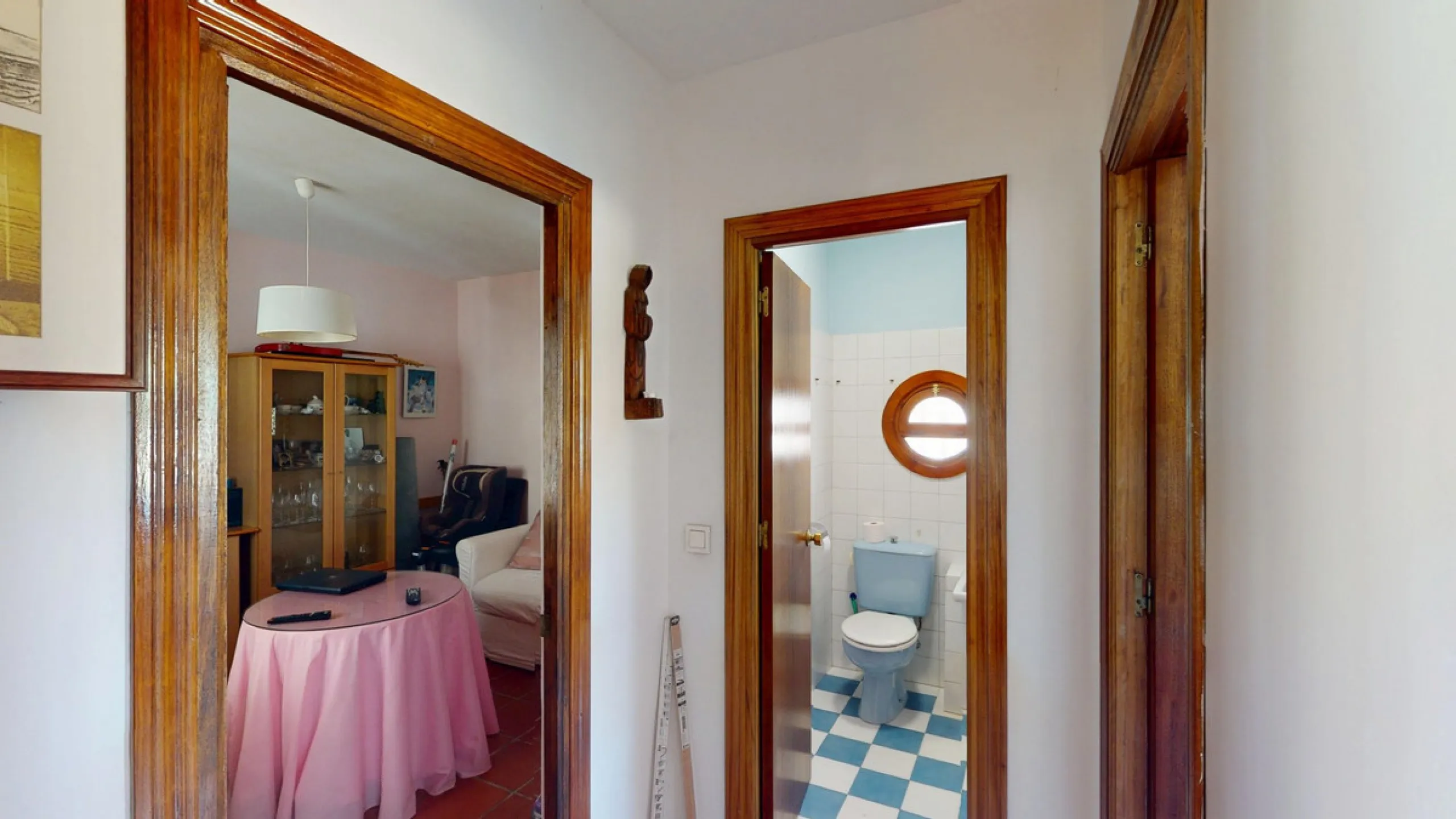 This beautiful Spanish villa spans two floors and features three bedrooms, including an impressive primary suite, and two bathrooms, blending traditional Andalusian charm with modern comfort. The Mediterranean-inspired design is reflected in the terracott