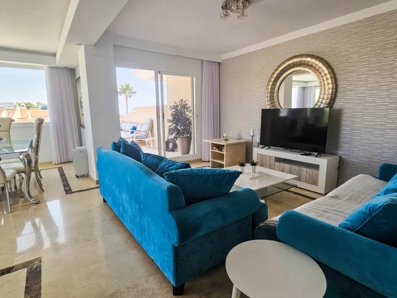 Experience luxury in this refurbished and modified semi-detached home featuring 4 bedrooms, 4 bathrooms, multiple terraces, and breathtaking panoramic views. Enjoy a private garden, private pool, and roof terrace with jacuzzi—all in a tranquil, private lo