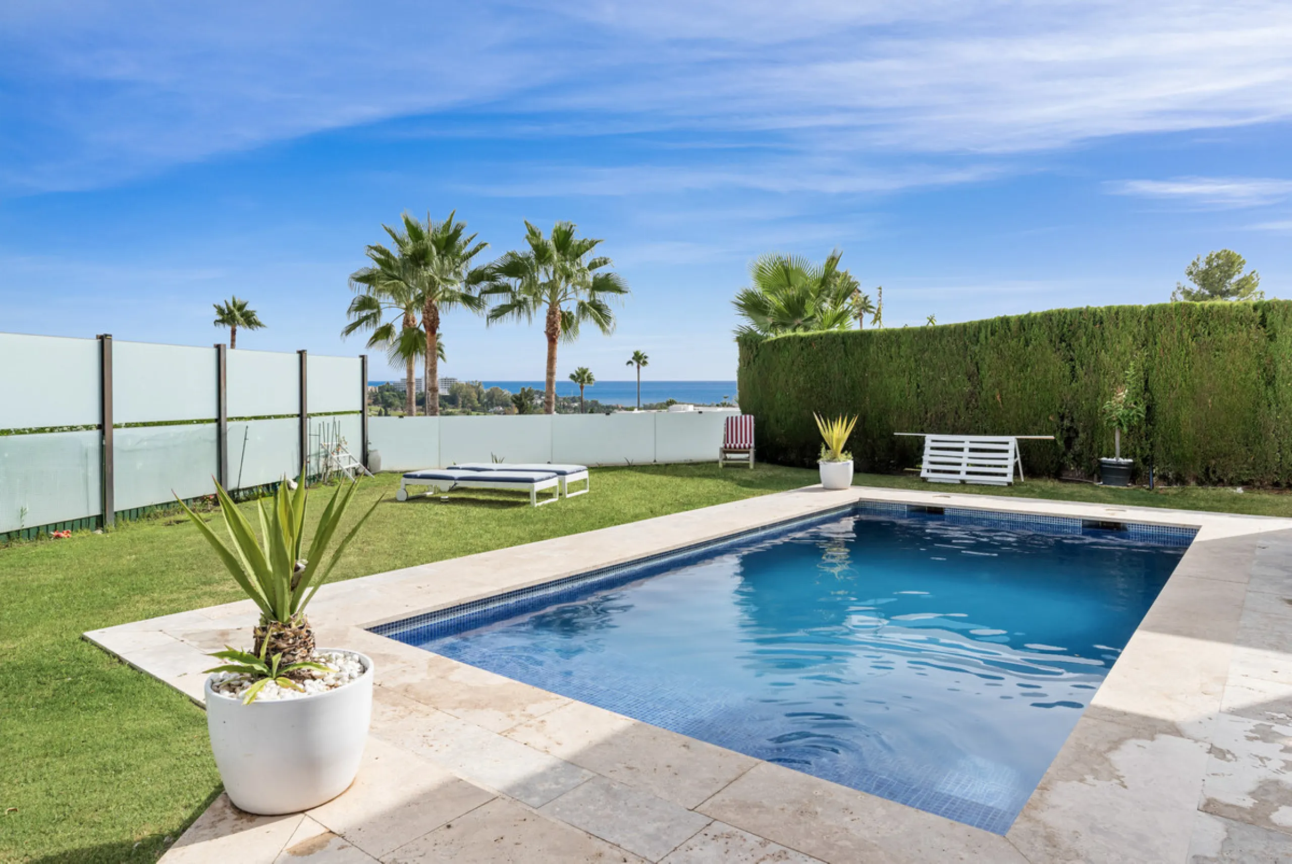 Set within the exclusive Atalaya Fairways community of Benahavís, this stunning contemporary villa offers a rare combination of elegance, privacy, and breathtaking views.