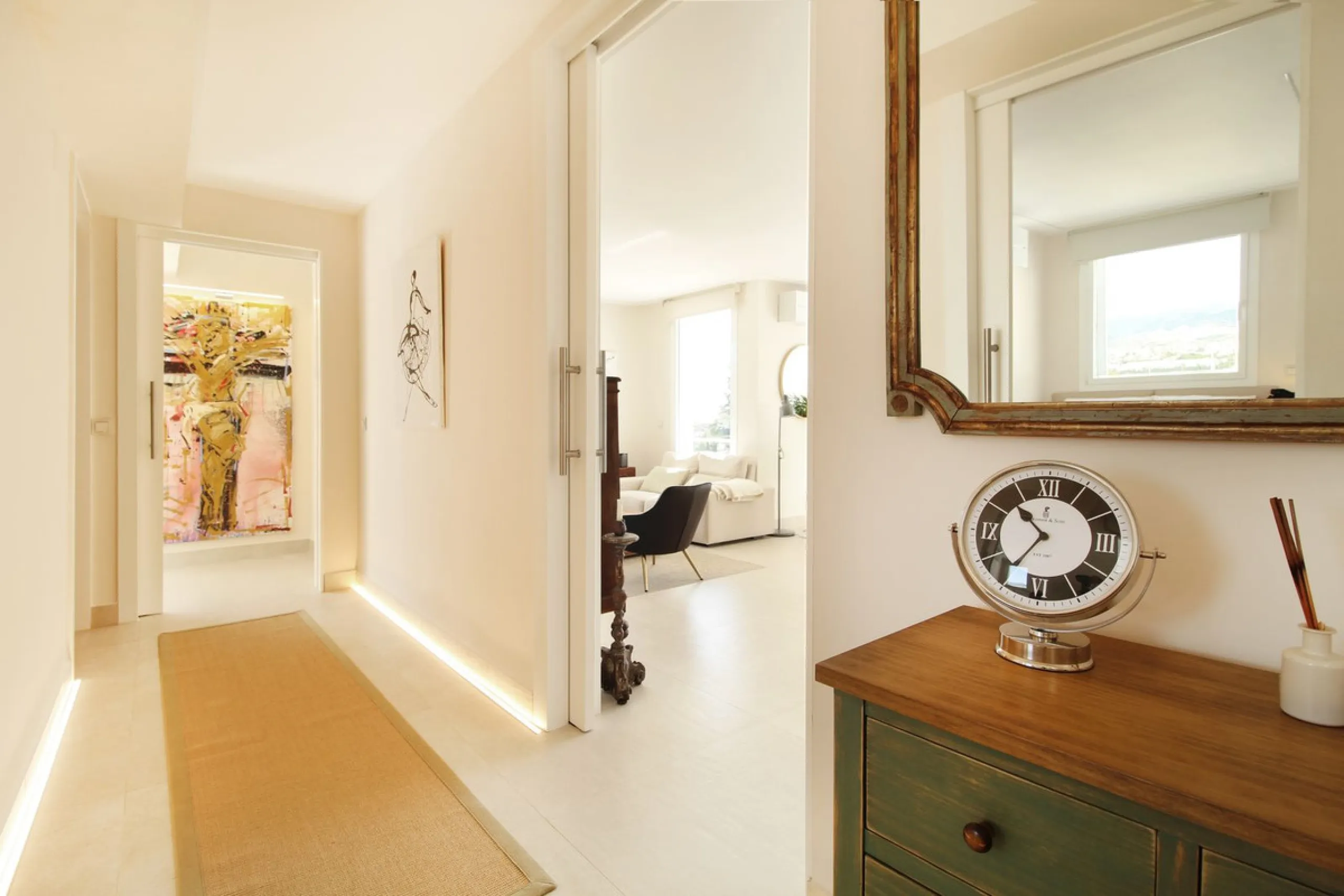 This beautifully refurbished third floor corner apartment in this sought after urbanisation has been upgraded to the highest standards, and is a delightful mix of modern elegance and comfort.