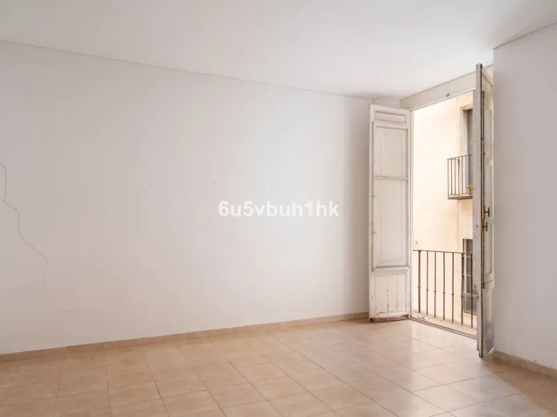 In the very heart of Málaga's historic centre, on the corner of two charming pedestrian streets, lies one of those treasures that makes the hearts of architecture lovers beat faster. This is not a move-in-ready home — it's an invitation to dream, to trans