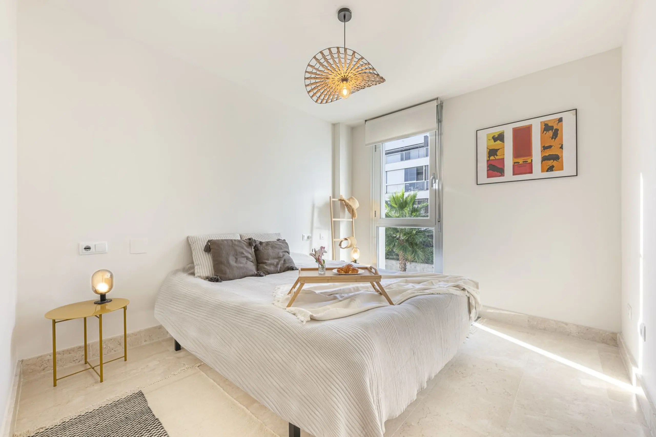 This 3-bedroom, 3-bathroom apartment boasts a stunning 30m² terrace with panoramic sea views. The apartment is very well-maintained, fully furnished, and features underfloor heating, which is very useful during the winter months.