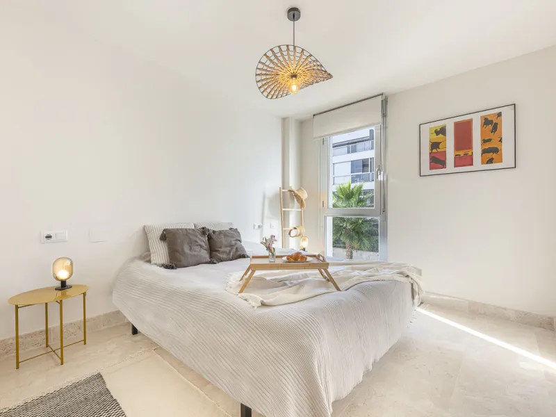 This 3-bedroom, 3-bathroom apartment boasts a stunning 30m² terrace with panoramic sea views. The apartment is very well-maintained, fully furnished, and features underfloor heating, which is very useful during the winter months.