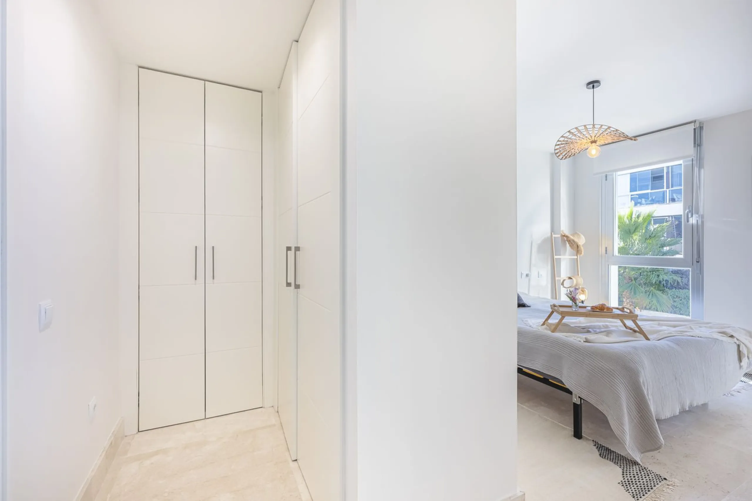 This 3-bedroom, 3-bathroom apartment boasts a stunning 30m² terrace with panoramic sea views. The apartment is very well-maintained, fully furnished, and features underfloor heating, which is very useful during the winter months.