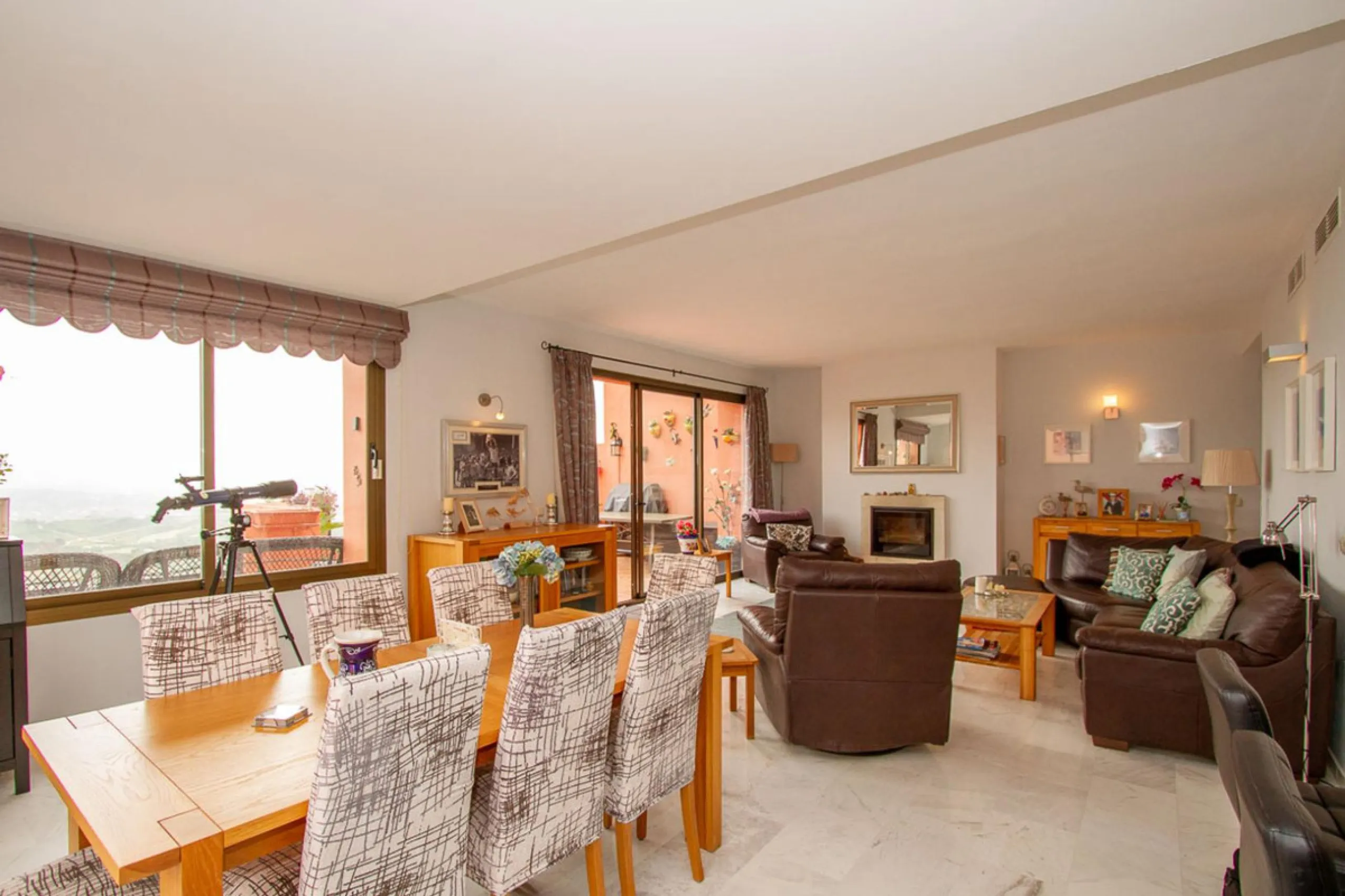 Very large two bedroom two bathroom apartment with the most amazing views Wow !