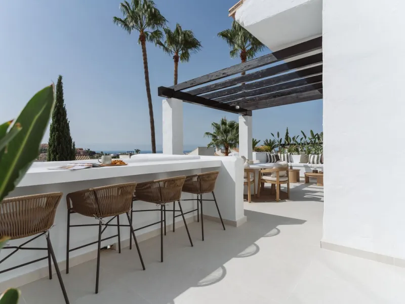Corner Duplex Penthouse with Private Plunge Pool & Sea Views