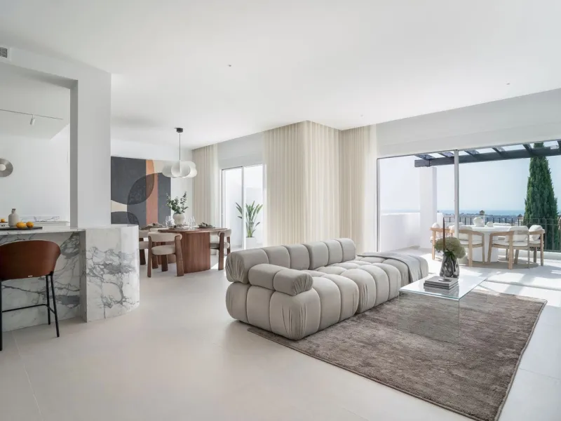 Corner Duplex Penthouse with Private Plunge Pool & Sea Views