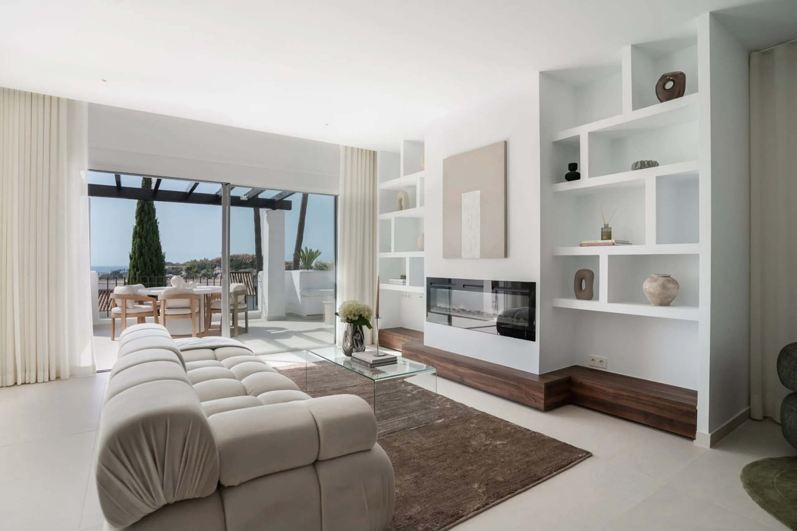 Corner Duplex Penthouse with Private Plunge Pool & Sea Views