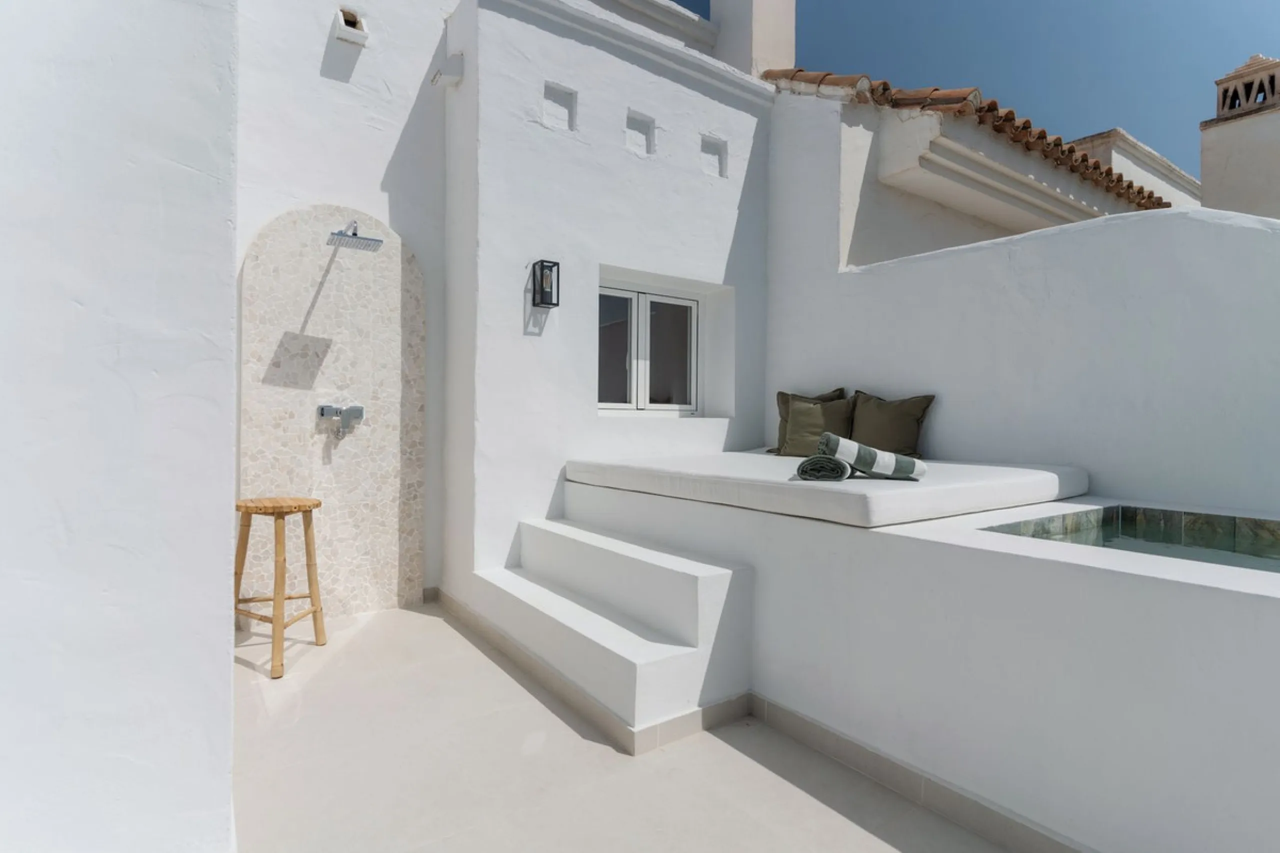 Corner Duplex Penthouse with Private Plunge Pool & Sea Views