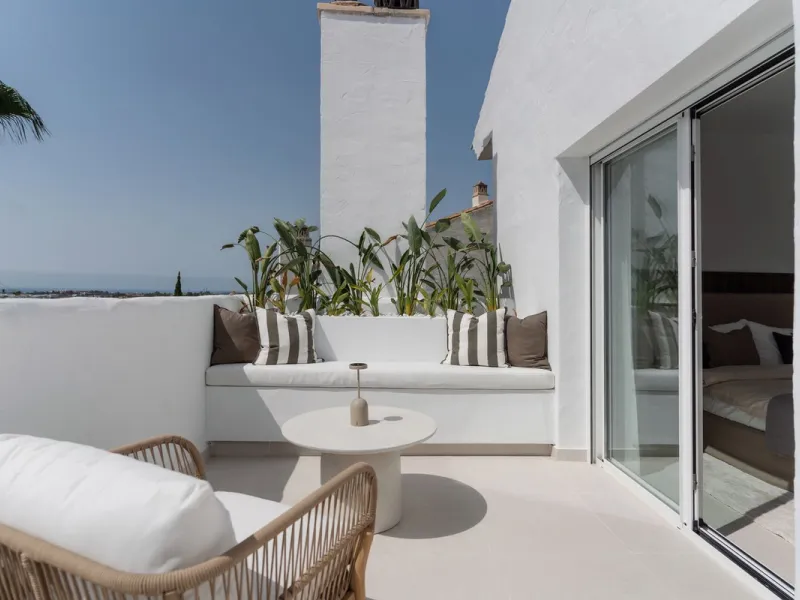 Corner Duplex Penthouse with Private Plunge Pool & Sea Views
