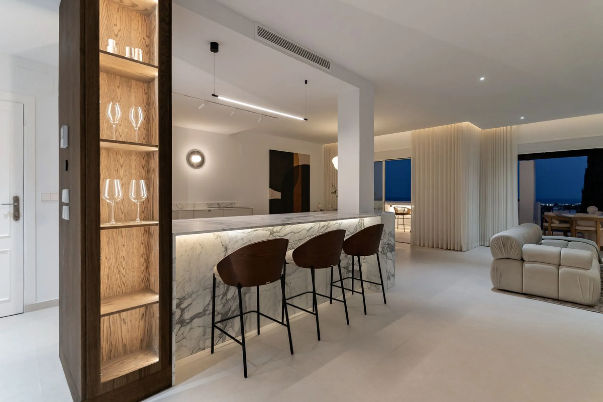 Corner Duplex Penthouse with Private Plunge Pool & Sea Views