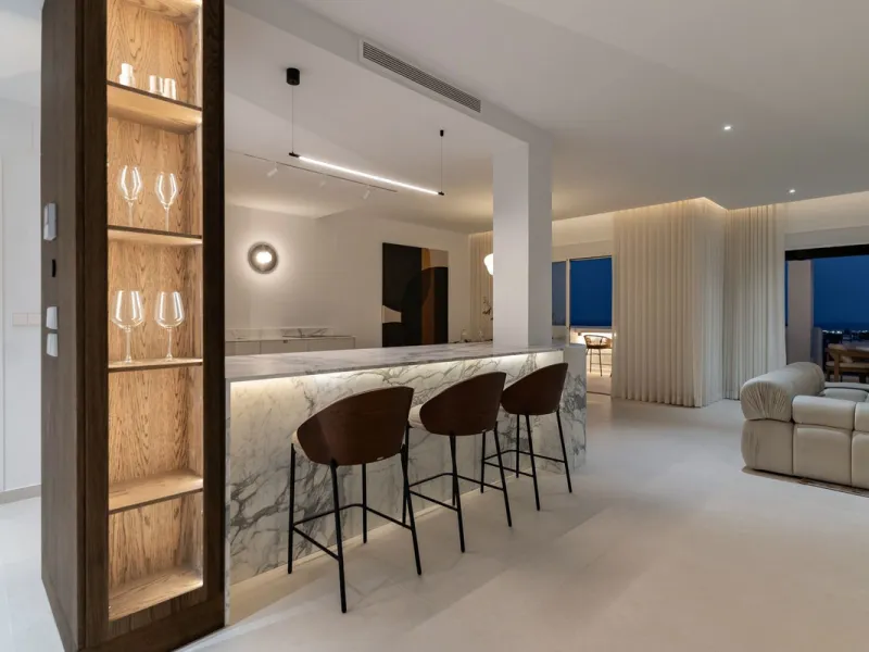 Corner Duplex Penthouse with Private Plunge Pool & Sea Views
