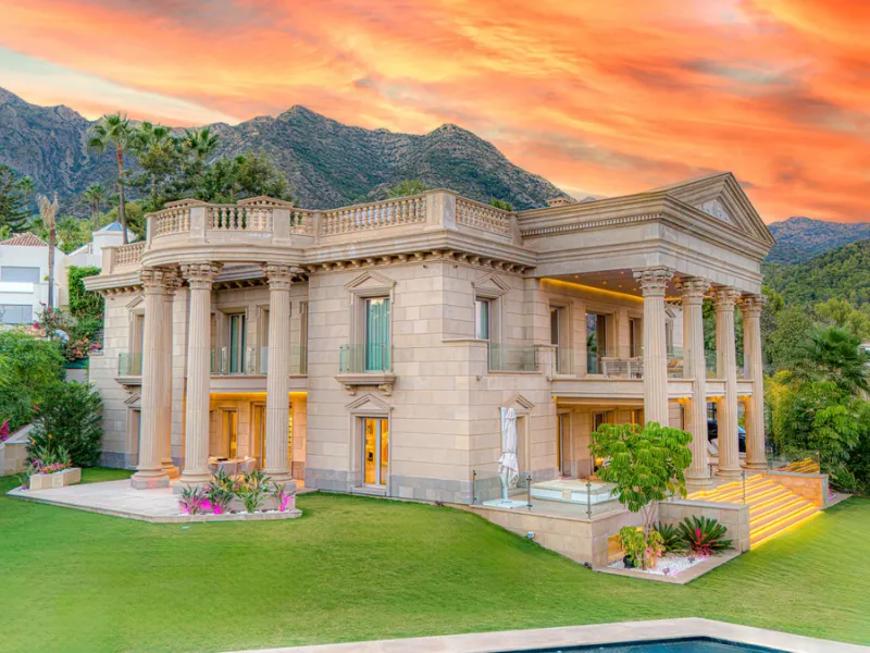 Neue Architektenvilla in Sierra Blanca, Marbella