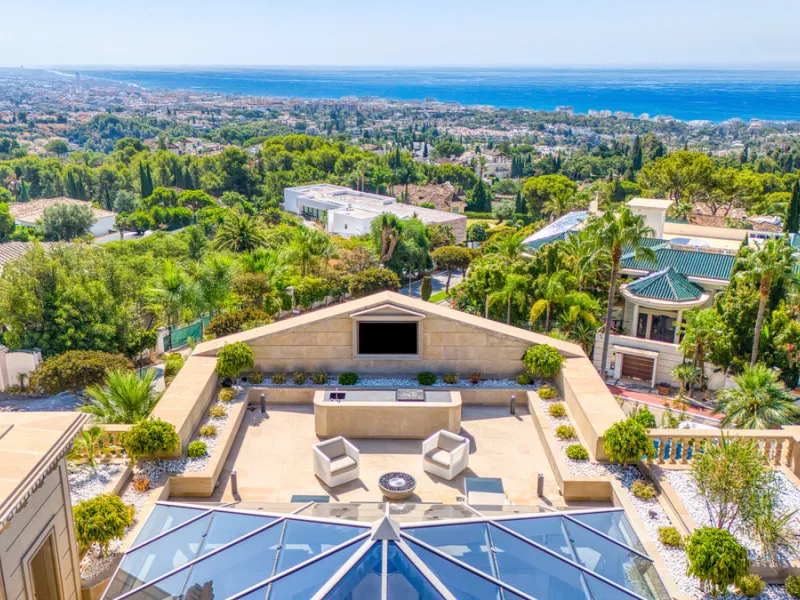 Neue Architektenvilla in Sierra Blanca, Marbella