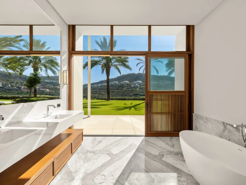 This exceptional residence, exclusive to the Finca Cortesin resort, exudes a captivating blend of luxury and elegance. Designed by the renowned Jose Maria Sierra architects, this architectural masterpiece stands unrivalled on the Costa del Sol, boasting a
