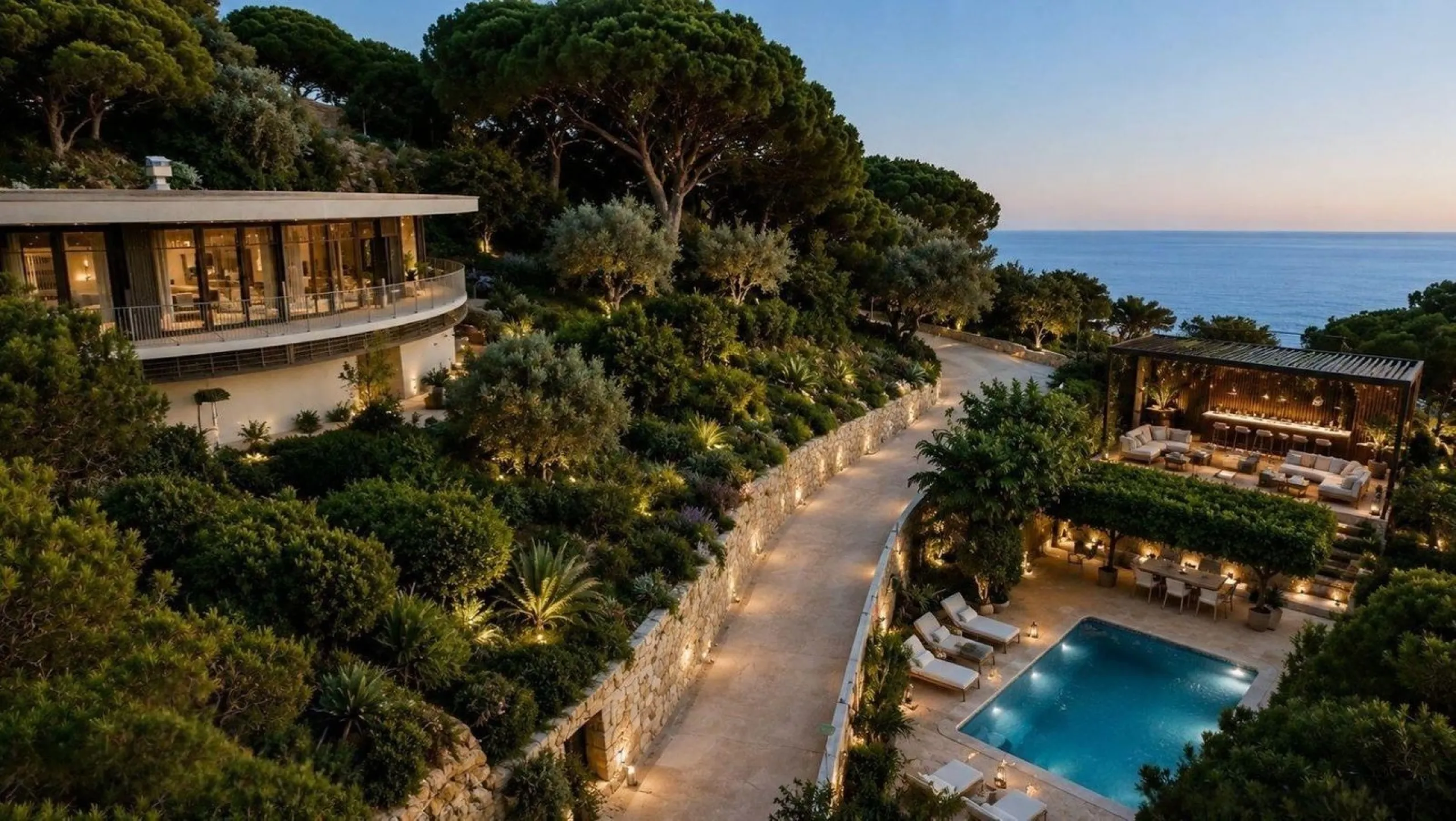 Exclusiva finca con vistas panorámicas al mar en Sant Pol de Mar