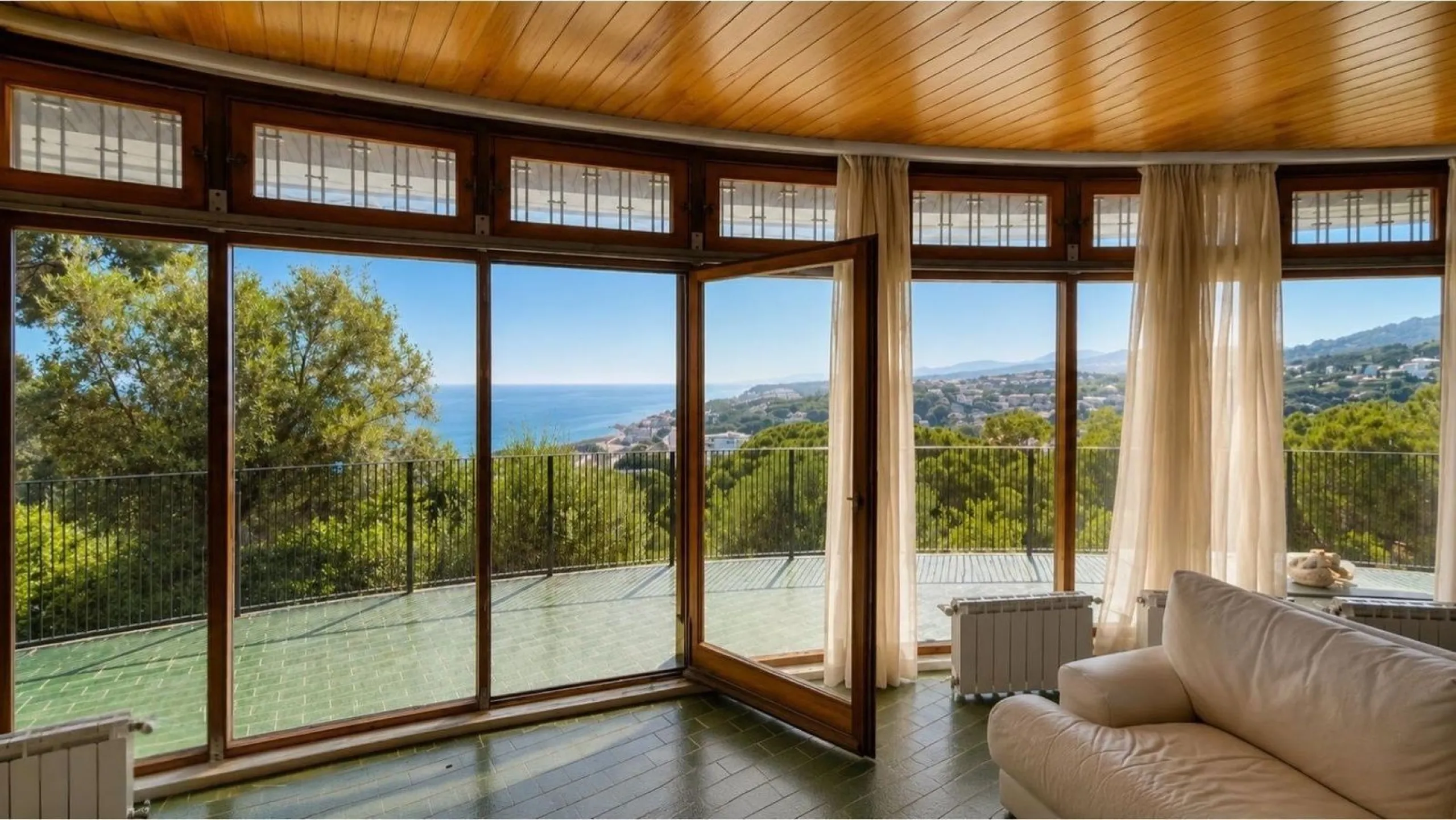 Exclusiva finca con vistas panorámicas al mar en Sant Pol de Mar