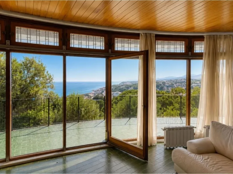 Exclusiva finca con vistas panorámicas al mar en Sant Pol de Mar