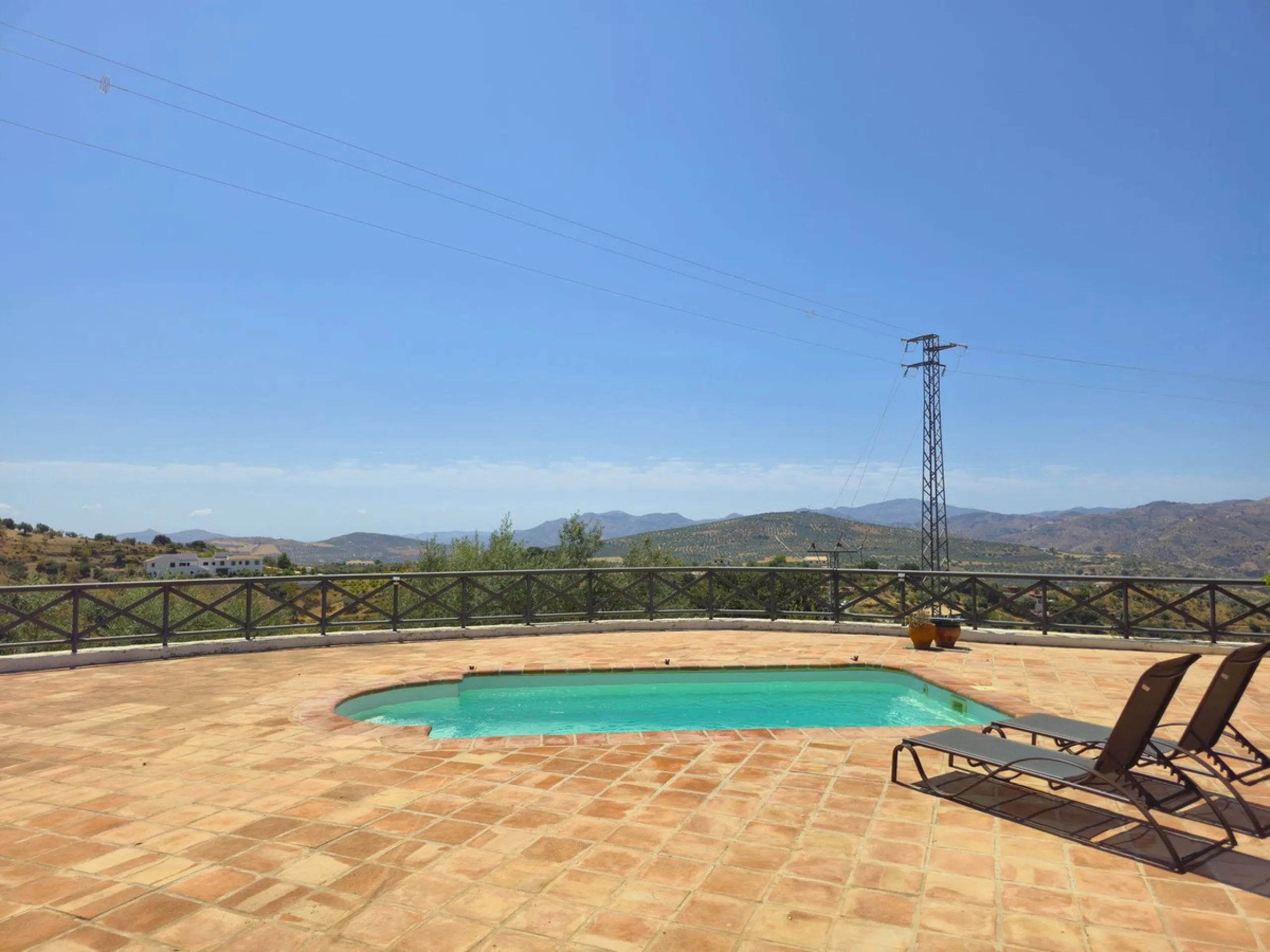 Authentic finca near Riogordo (Málaga, Costa del Sol) – ready to move in with swimming pool, solar panels and beautiful views