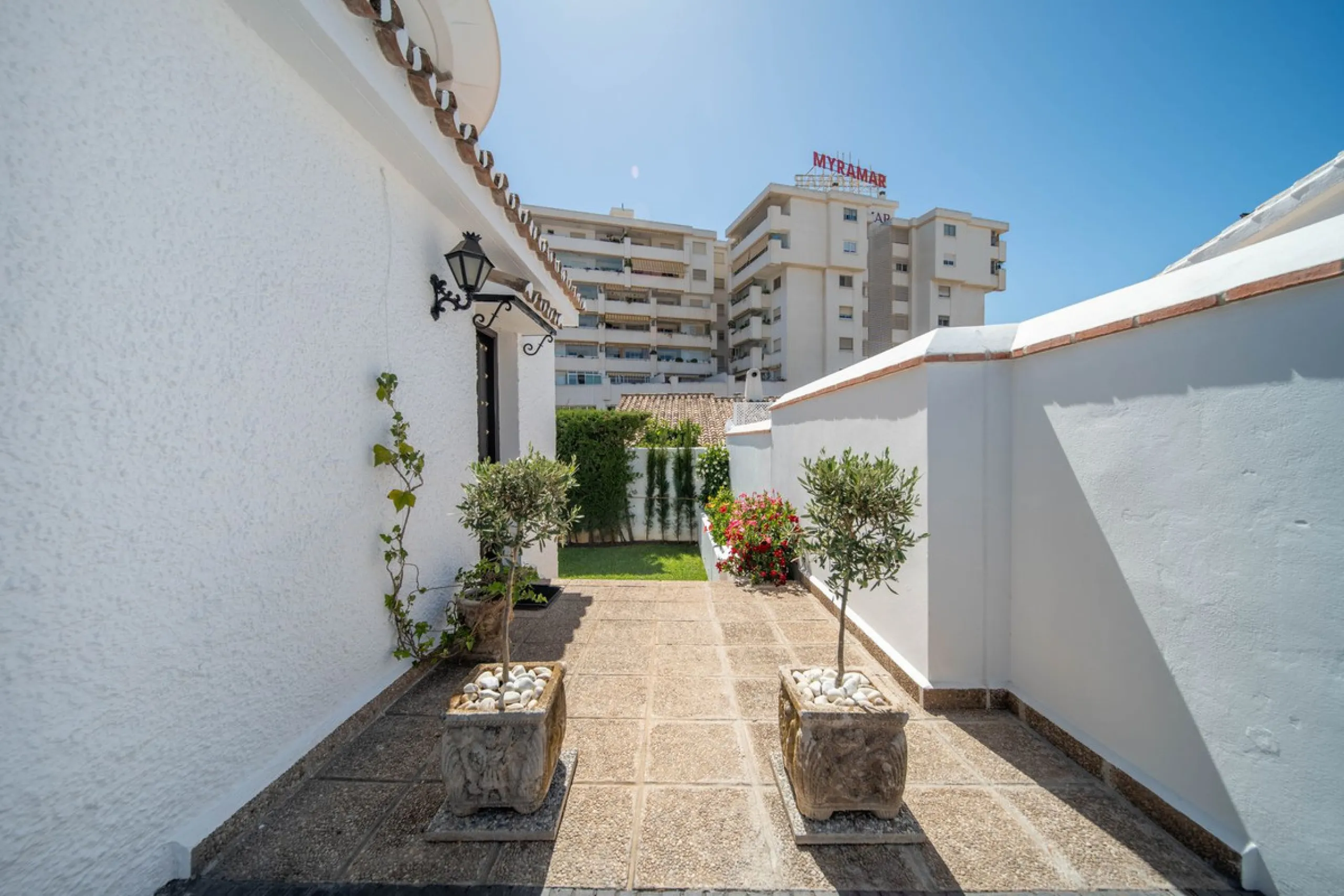 Unique villa in the center of Fuengirola with a private pool and not part of any community.