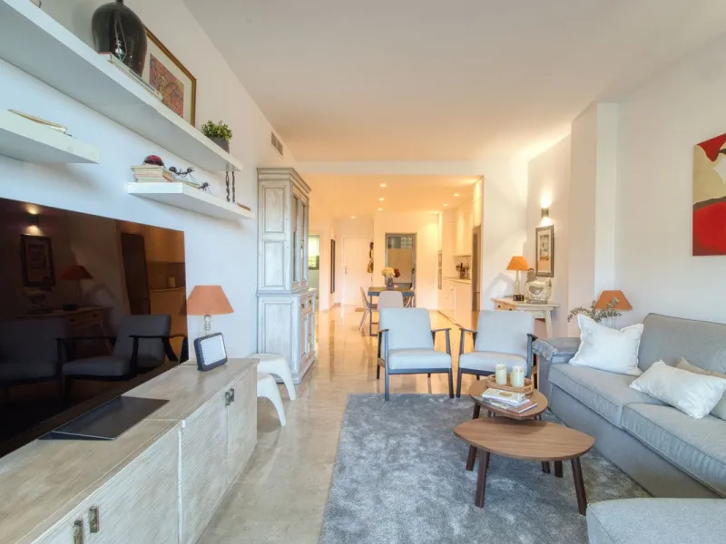 Apartment - Ground Floor Apartment в продаже в Manilva, Málaga. В доме 2 спален и 2 ванных комнат. Площадь дома 102 м²
