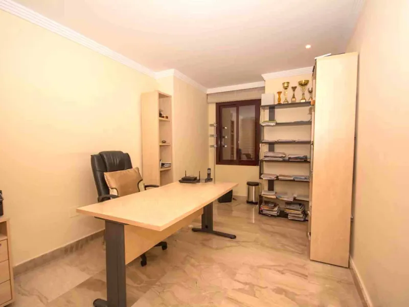 Fantastic 201m2 built,183 m2 usable ground floor south oriented apartment (elevated 2 meters above ground floor), fully furnished in a new beach side urbanization located in the heart of the "New Golden Mile", close to the 5 stars Hotels Ikos &  Las Dunas