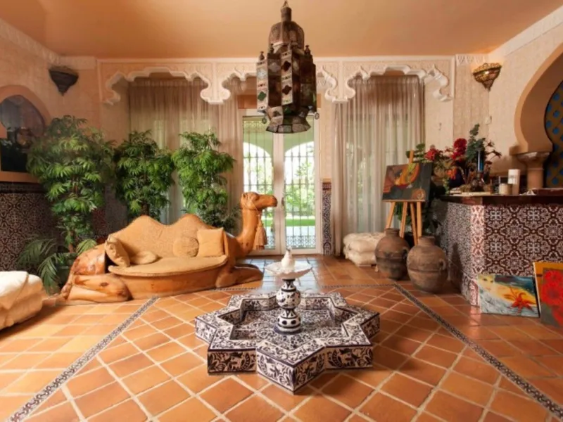 House - Detached Villa в продаже в Mijas, Málaga. В доме 6 спален и 7 ванных комнат. Площадь дома 1904 м². Площадь участка 36498 м²