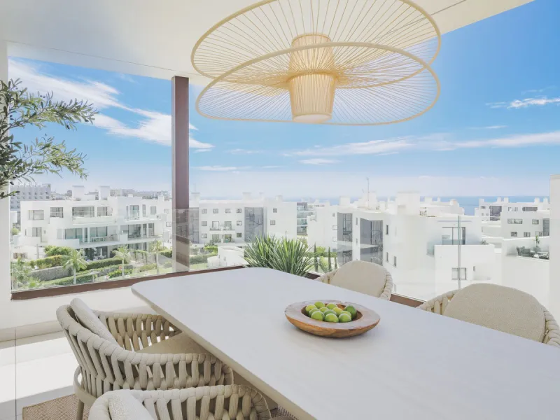 This spectacular brand new penthouse, located in one of the best areas of the exclusive El Higuerón.