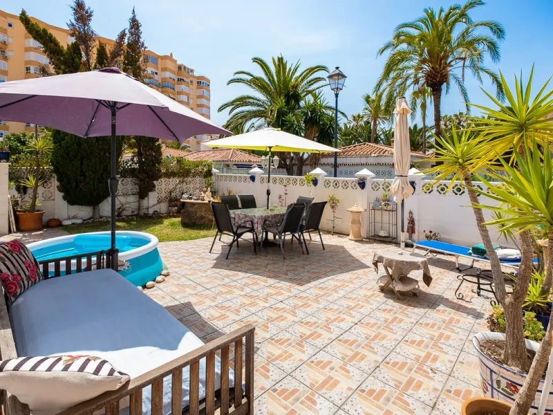 Charming Sunlit Semi-Detached Home Just Steps from the Beach in Torrox Costa