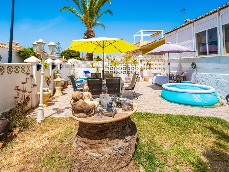 Charming Sunlit Semi-Detached Home Just Steps from the Beach in Torrox Costa