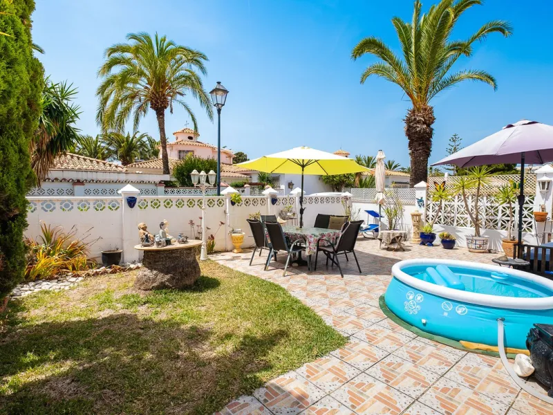 Charming Sunlit Semi-Detached Home Just Steps from the Beach in Torrox Costa