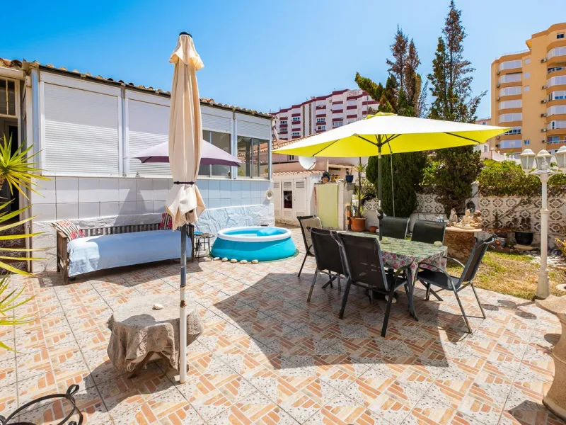 Charming Sunlit Semi-Detached Home Just Steps from the Beach in Torrox Costa