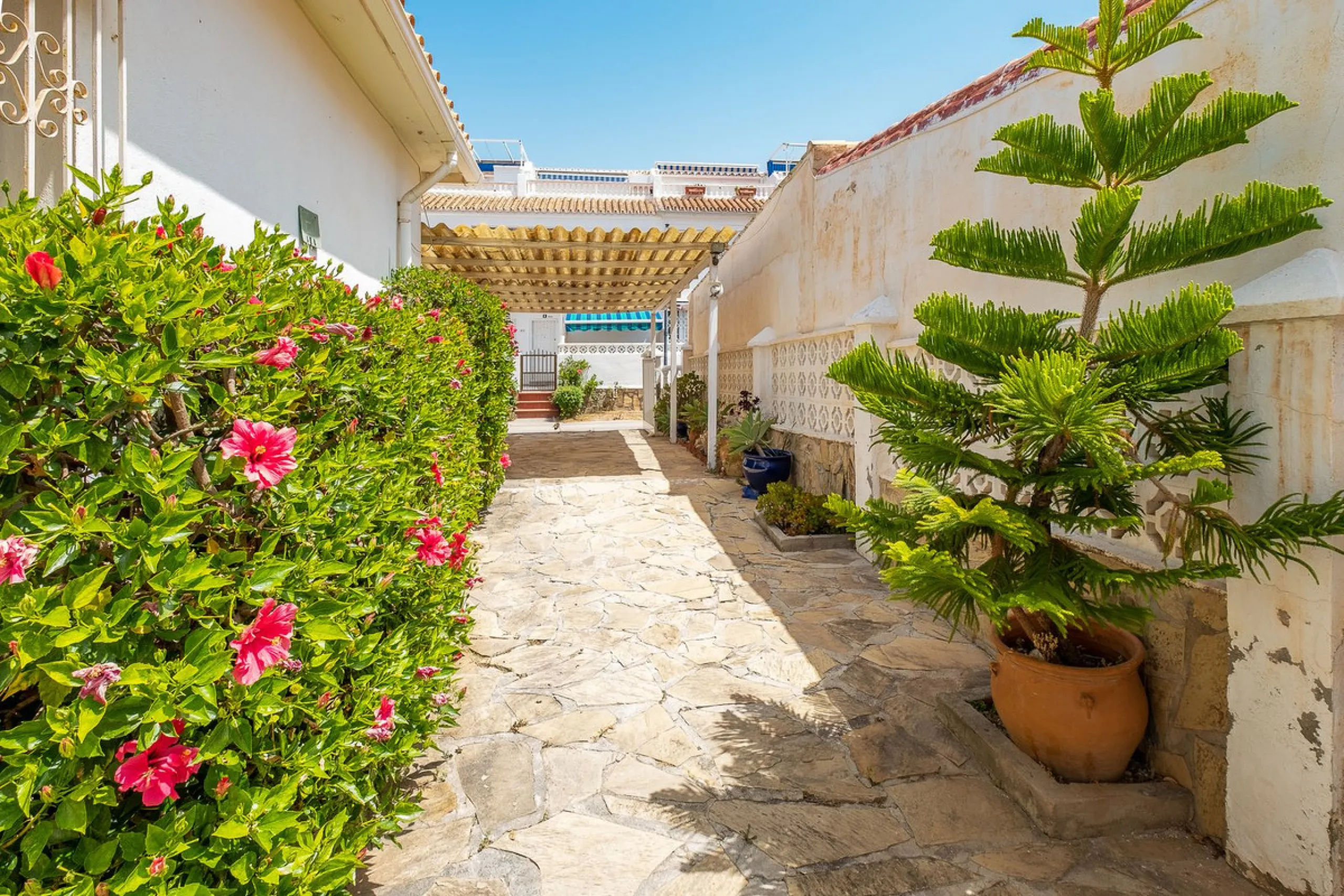 Charming Sunlit Semi-Detached Home Just Steps from the Beach in Torrox Costa
