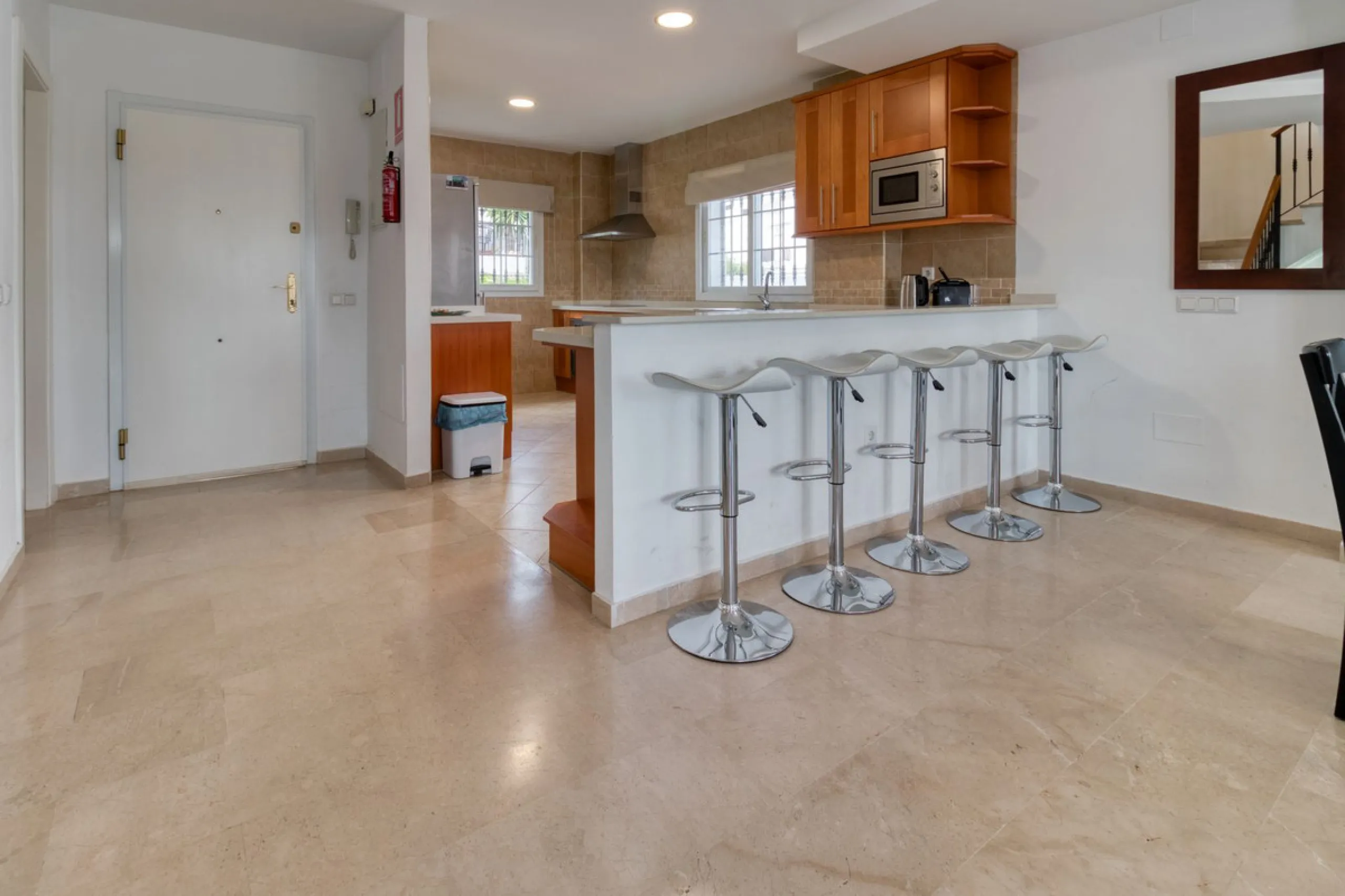Very spacious home in the scenic Golf Resort near Malaga.