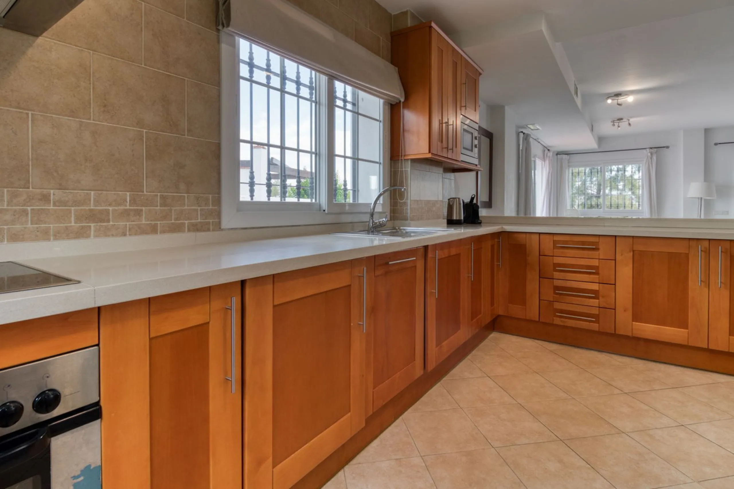Very spacious home in the scenic Golf Resort near Malaga.