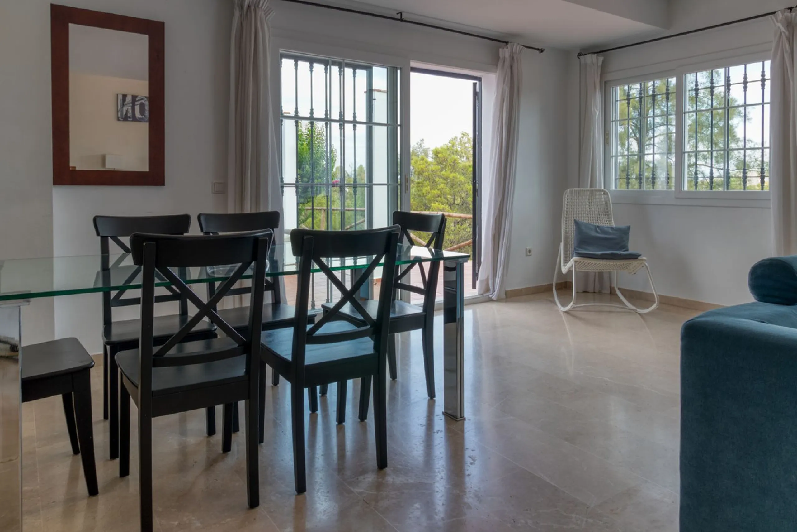 Very spacious home in the scenic Golf Resort near Malaga.
